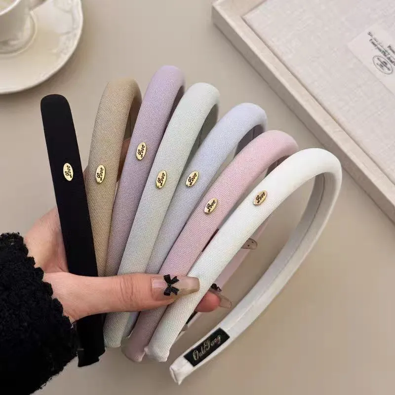 Pastel Macaron Crown-Lifting Headband for Women – Spring Summer Chic Hair Hoop, Premium Fashion Accessory with Volume-Boosting Effect